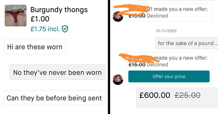 70 Times People On Vinted Posted The Most Peculiar Offers