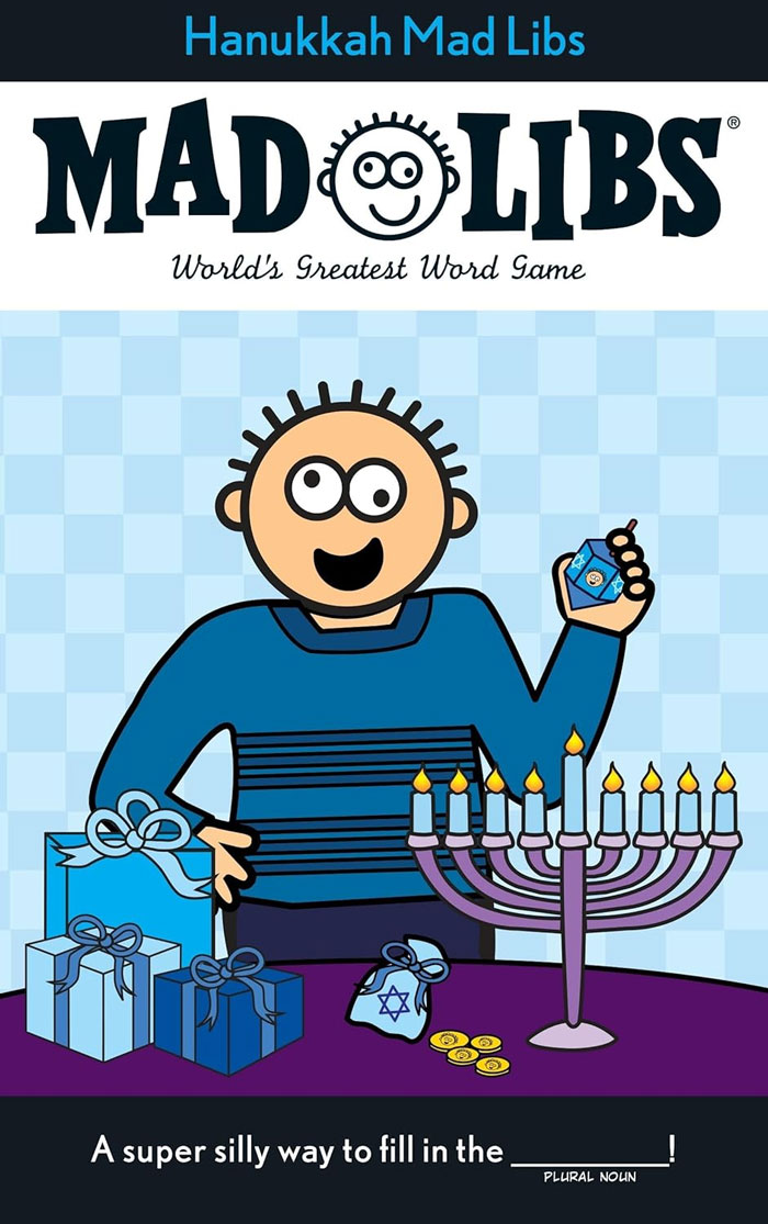 Hanukkah Mad Libs. World's Greatest Word Game: That'll have you fill in the blanks to create hilarious holiday stories - perfect for a fun family gathering!