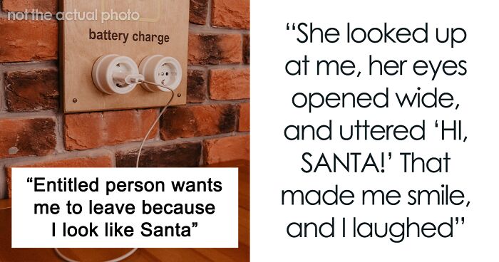 Entitled Mom Tells Homeless Man To Leave The Library Because Her Kid Thinks He's Santa