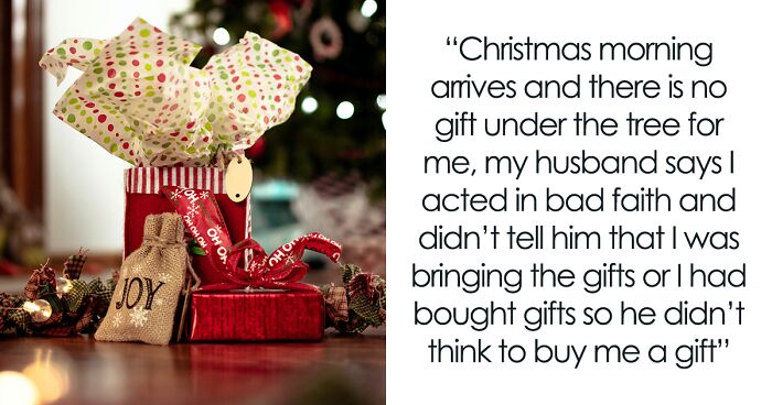 Wife Left Without Christmas Gifts From Husband For A Minor Grudge, Netizens Suggest They Part Ways