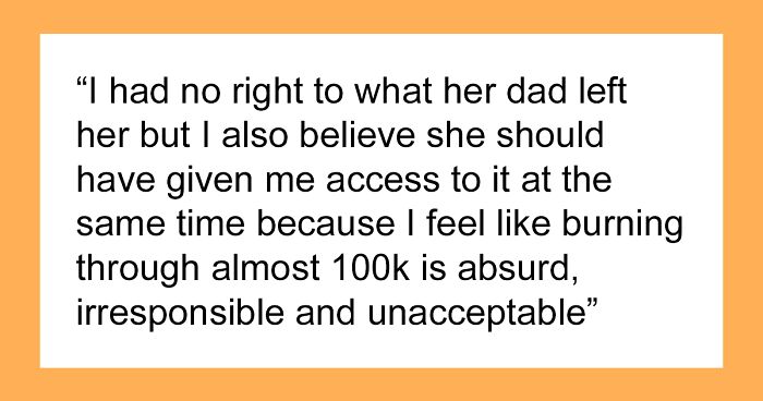 “It's All Gone”: Woman Irresponsibly Spends Entire Inheritance, Is Surprised Husband Is Mad