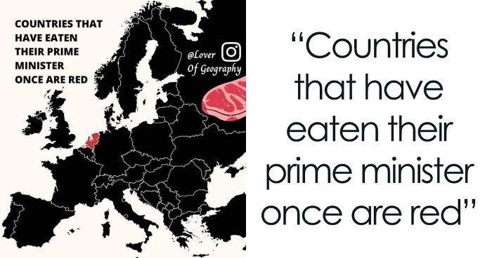 30 Facts About European Countries Shown In The Form Of Maps