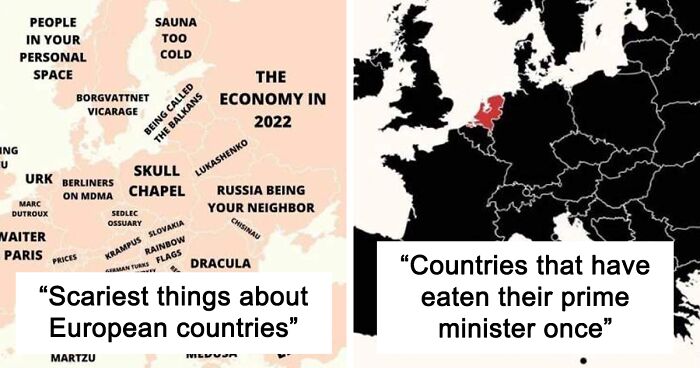 42 Europe Maps That They Don't Teach In Schools, But Should