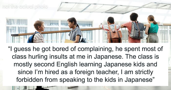 Teacher Pretends Insults From 12 Y.O. Student Are Compliments, Entertains Class But Makes Boy Cry