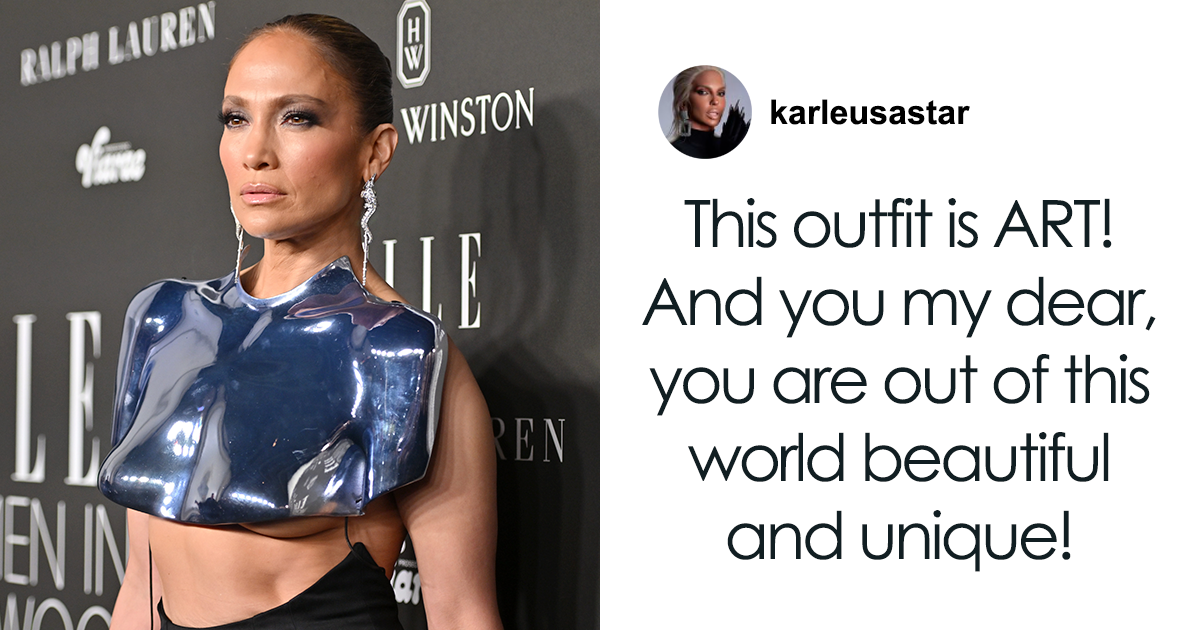 Jennifer Lopez Wore Grace Ling To The Elle 2023 Women In Hollywood  Celebration