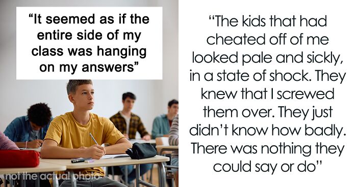 Petty Revenge: Student Tricks Cheaters By Selecting Wrong Answers On An Important Test