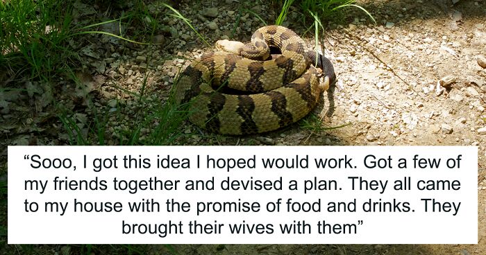 Entitled Neighbor’s Kids Keep Playing In Man’s Yard, He Says There’s A Snake 