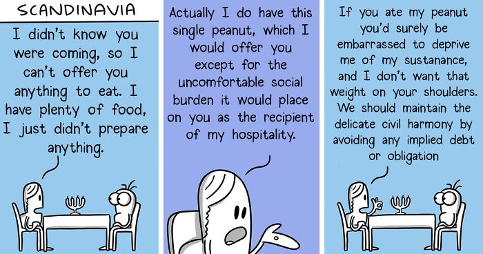 This Experienced Traveler Illustrated 49 Hilarious Cultural Differences In His Newest Comics