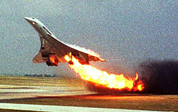 Picture of Concorde Crash