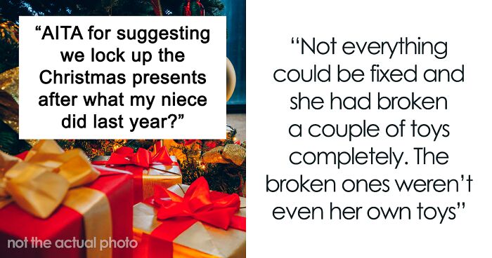 Person Offers To Lock Up Xmas Gifts Because Of Niece, Is Accused Of Treating Her Like An Animal