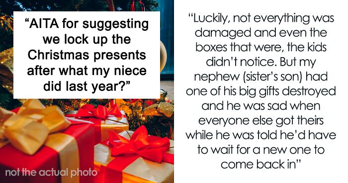 Niece Opens Every Gift While Everyone's Sleeping, Person Suggests Locking Them Away This Year