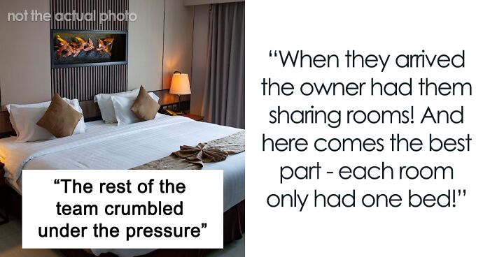 Teachers Horrified After Seeing They Have To Share Beds On Mandatory Unpaid Work Retreat