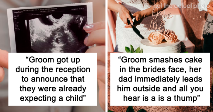 58 Messed Up Things That Have Happened At Weddings, From Fighting Cops To People Objecting