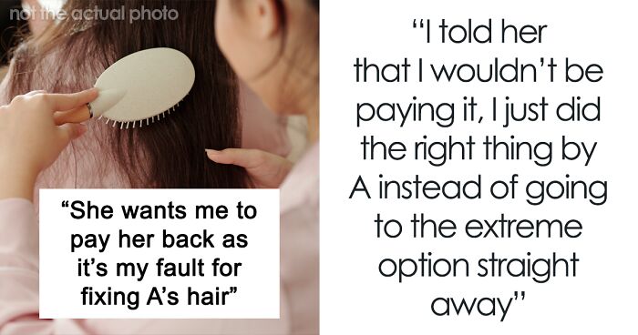 Woman Asks If She Was Wrong To Fix Daughter’s Friend’s Extremely Matted Hair