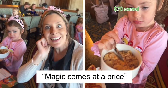 Woman Pays $70 For Breakfast At Disney World Restaurant, Daughter Only Eats Cereal Bowl