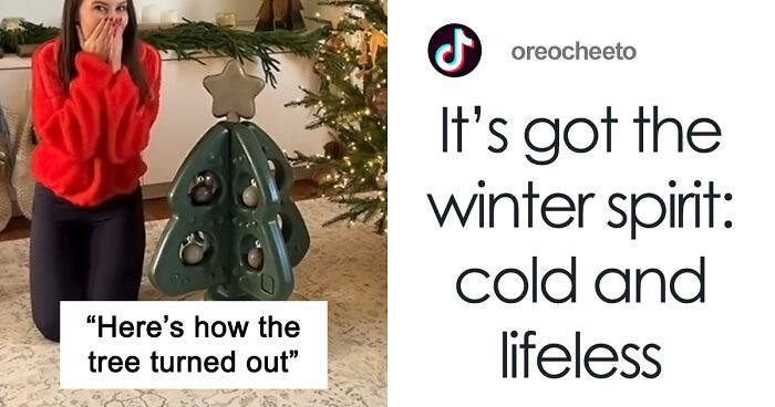 Mom Repaints Child's Christmas Tree To Fit Her 'Beige' Aesthetic, Receives Backlash