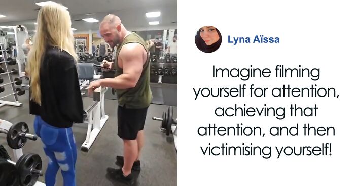 Influencer Gets Called Out For “Degenerate Behavior” After Wearing “Painted Pants” At The Gym