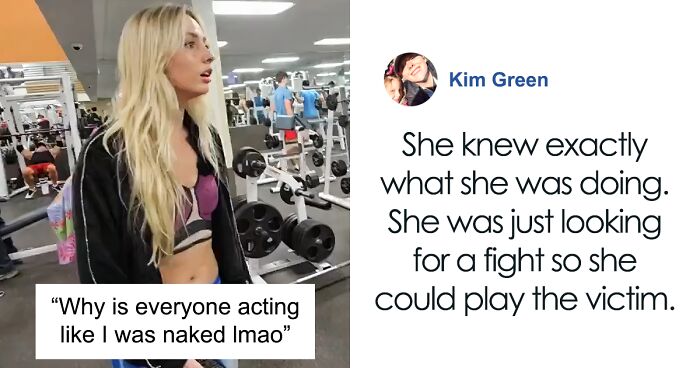 Woman’s Attempt To Shame Gymgoer Who Told Her “Painted Pants” Were Unsuited For The Gym Backfires