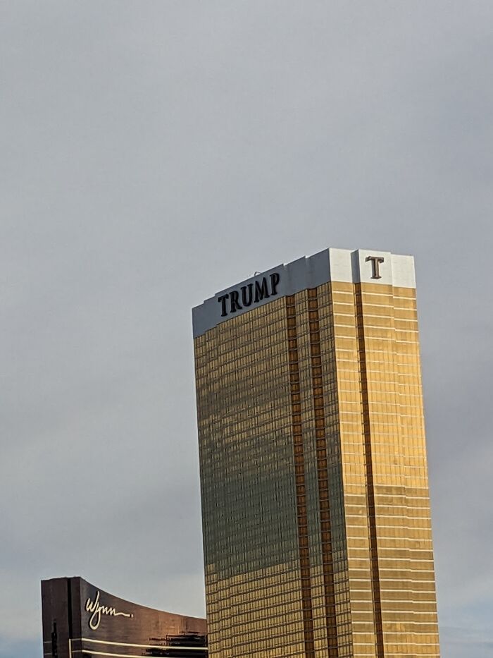 Welp, Trump Sure Has A Big Gold Factory All For Himself! I Wonder What He Does In There All Day? (Las Vegas, Nevada)