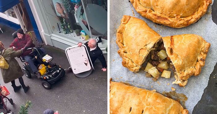 “You Just Knocked Him Over”: Pensioner Runs Mobility Scooter Into Man Who Bought The Last Pasty