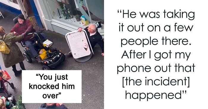 Furious Pensioner Runs His Mobility Scooter Into Man Over “Last Pasty” At Devon Bakery