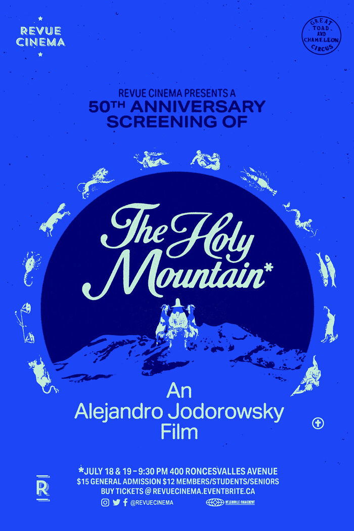 "The Holy Mountain" Movie Screening Poster