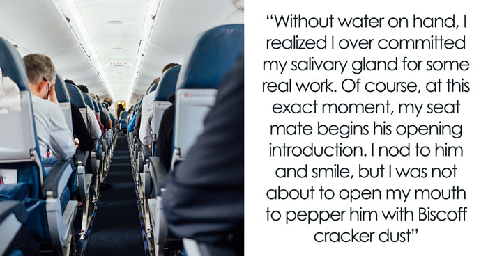 Plane Passenger ‘Turns’ Mute For The Flight When His Seatmate Misinterprets Why He Can’t Speak