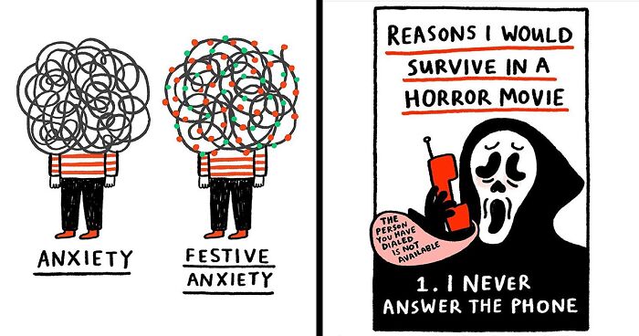 Fighting Depression And Anxiety: Artist Creates Witty Comics Showing Her Struggles With Mental Health (45 New Pics)