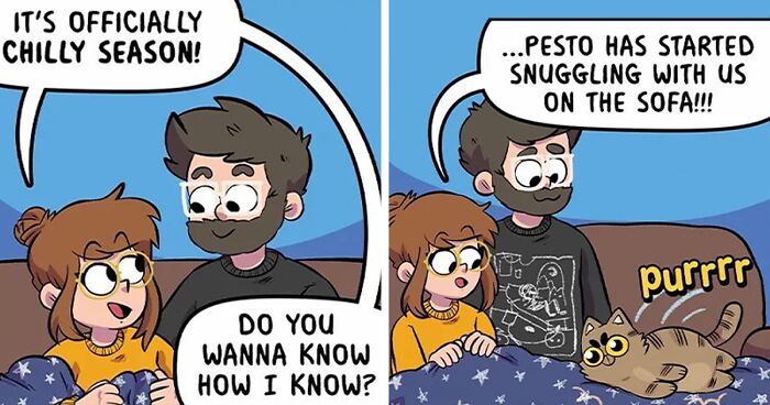 Artist Creates Relatable Comics That Document Cute Little Moments In Her Relationship (50 New Pics)