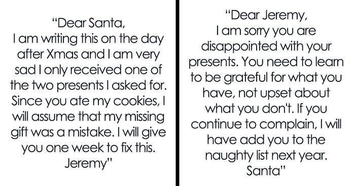 Boy Threatens To Poison Santa Next Year, As He's Put On The Naughty List For Being Ungrateful