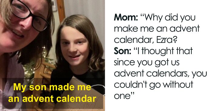 “Maybe I Do Want Kids”: People Are Loving This DIY Advent Calendar Boy Made His Mom