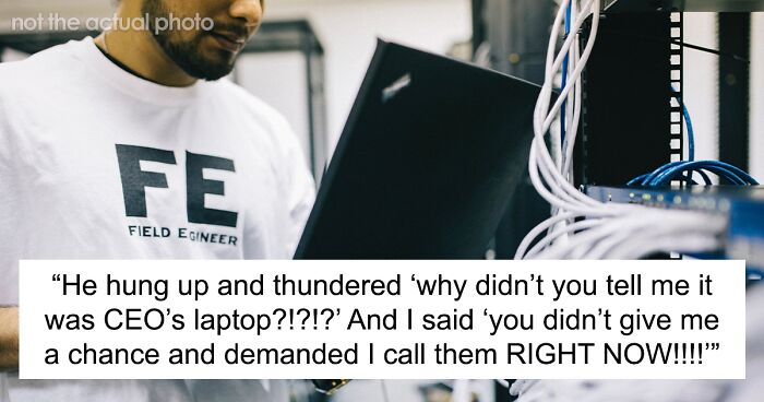 Manager Tells IT Guy To Not Work On Non-Corporate Computer, Regrets Demanding A Call About It