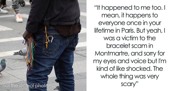 “I Ran For My Life”: Italian In Paris Warns About Scary Bracelet Scam