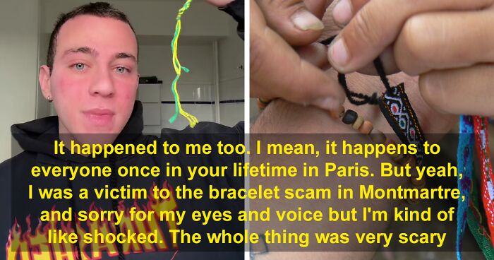 “I Ran For My Life”: Another Casualty Of Old Paris Bracelet Scam Warns Others