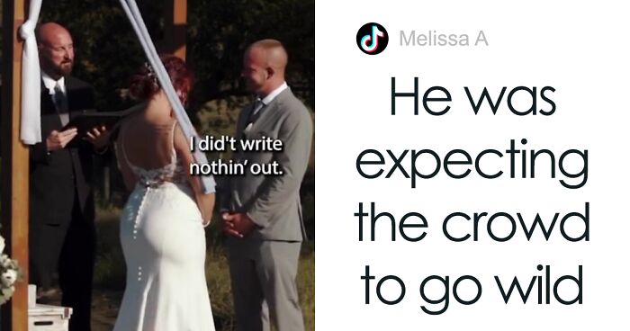 Groom Thinks His ‘Gross’ Vows Are Funny, Sees No Reason To Save His Situation When Given A Chance