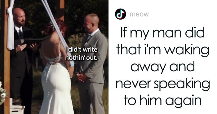 “He Thinks He’s So Funny”: Netizens Are Bashing This Groom For His Ridiculous Wedding Vows