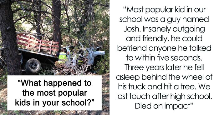 30 Stories About The Different Outcomes Of The Popular Kids From School