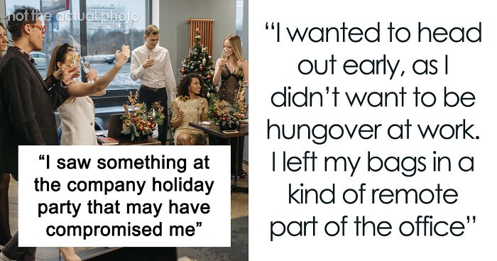 Christmas Party Ends In Fireworks After Worker Walks In On Married Boss Hooking Up With Intern