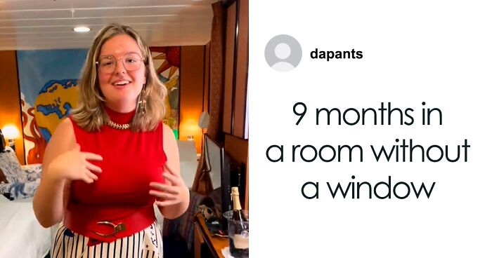 Travel Lover Shares Tour Of Decorated Windowless Cruise Cabin That Will Be Her Home For 9 Months