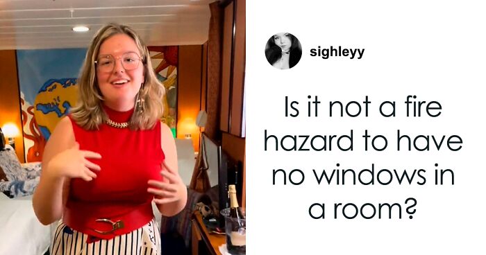 “Yikes”: Woman Shares Tour Of 9-Month Cruise Cabin, People Point Out Danger Of “Fire Hazard”