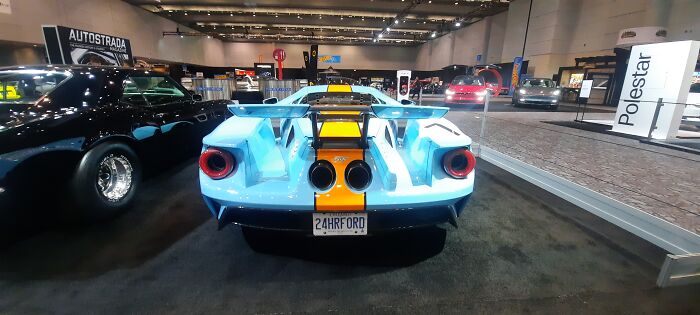 Ford Gt In Gulf Racing Livery