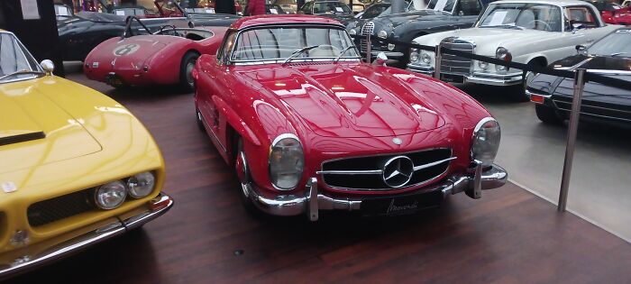 1 Of 20+ Mercedes Sl On Location, I Like The Red One Best