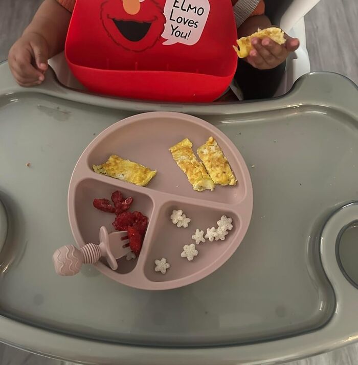 Ditch The Disaster Dining Hours; With The Silicone Feeding Set, Your Tot's Meal Stays Secure, So You Can Say 'See Ya' To The Five-Second—or Five-Minute—floor Rule.