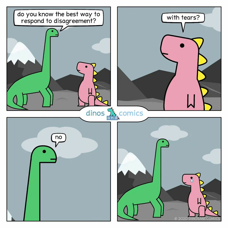 Witty And Heartfelt Comics By “Dinosaur Couch” (New Pics)