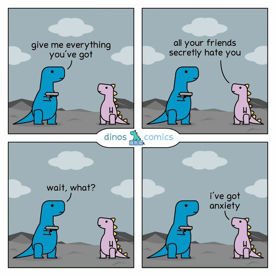 Witty And Heartfelt Comics By “Dinosaur Couch” (New Pics)