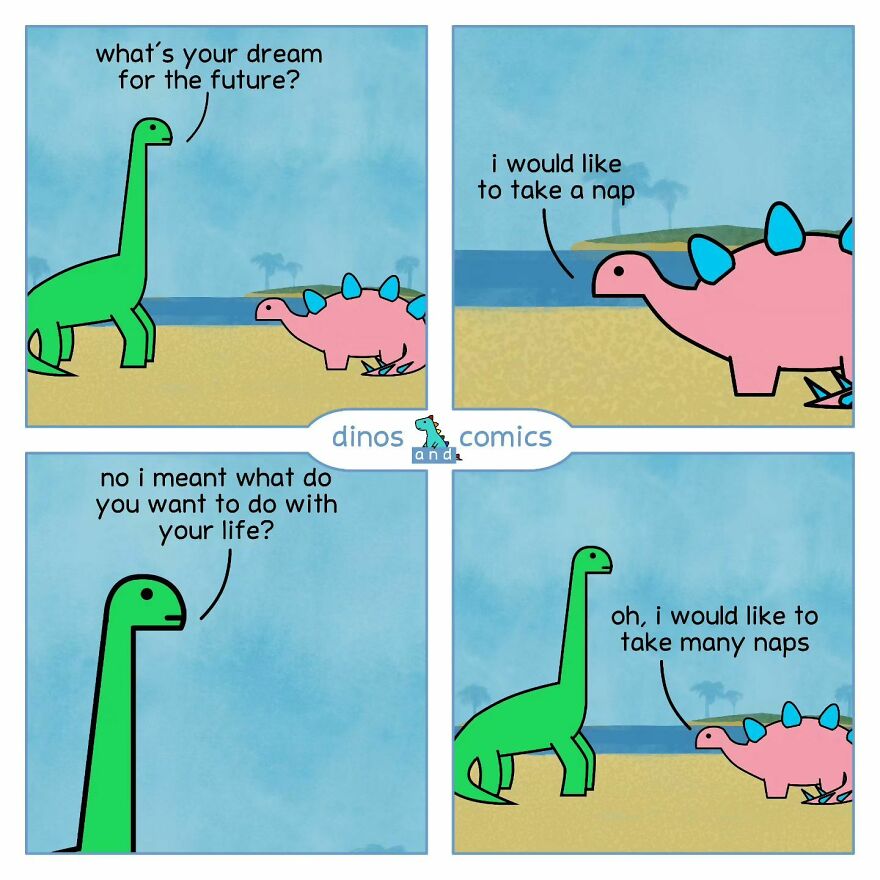 Witty And Heartfelt Comics By “Dinosaur Couch” (New Pics)