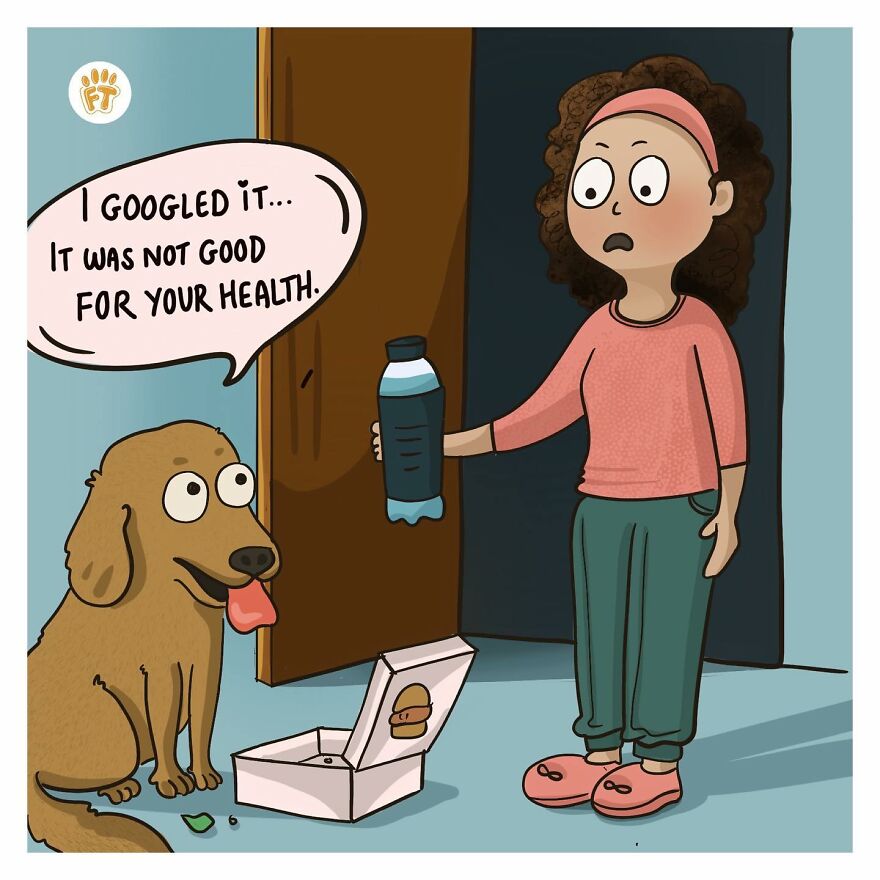 Artist Creates Comics That Explore The Unique Bond Between Humans And Their Furry Companions