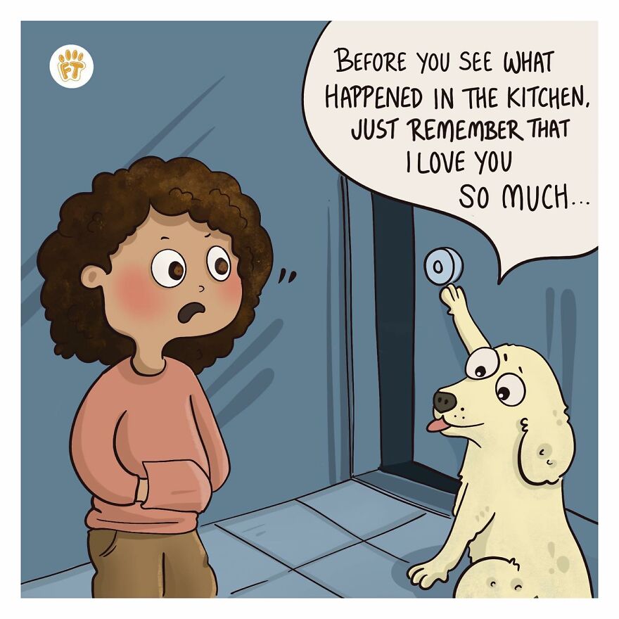 Artist Creates Comics That Explore The Unique Bond Between Humans And Their Furry Companions