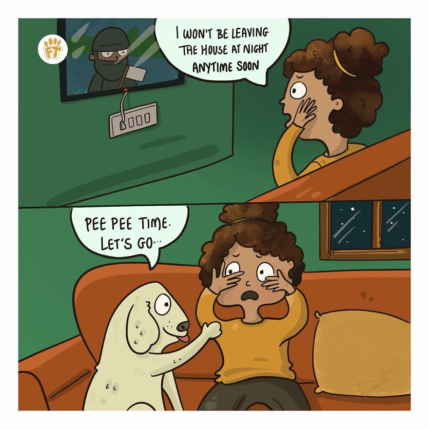 Artist Creates Comics That Explore The Unique Bond Between Humans And Their Furry Companions