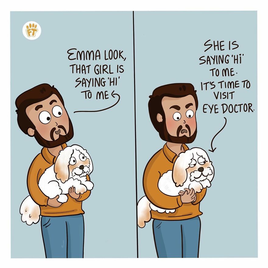 Artist Creates Comics That Explore The Unique Bond Between Humans And Their Furry Companions